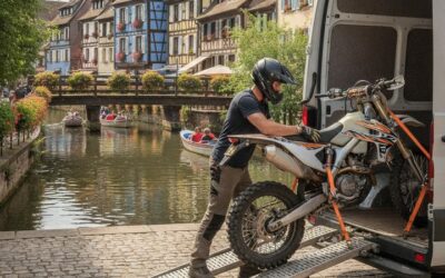 Transport moto sécurisé à Colmar : le guide pour rouler l’esprit tranquille